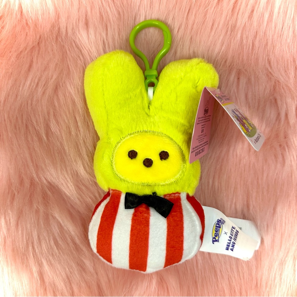 Peeps X Hello Kitty & Friends 5" Backpack Clip - Keroppi *NWT*